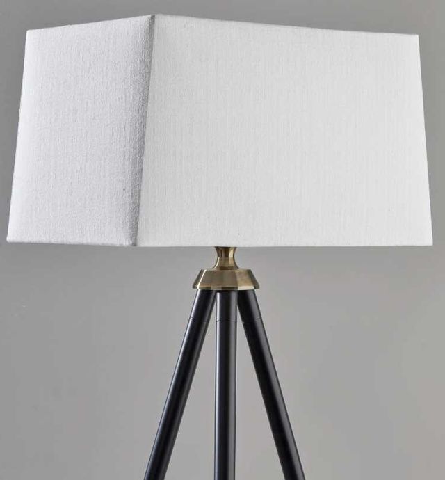 Adesso® Beaumont Black Floor Lamp-1