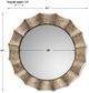 Uttermost® Gotham Antique Silver/Satin Black Mirror-2