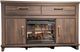 Signature Design by Ashley® Brazen Valley Dark Brown LG TV Stand with Fireplace Option-0
