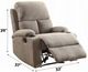 ACME Furniture Rosia Gray Manual Recliner-2