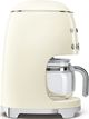 Smeg 50's Style Cream Countertop Coffee Maker-4