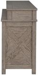 Liberty Furniture Skyview Lodge Cobblestone Console Bar Table-4