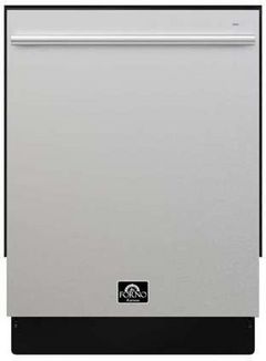 FORNO® Romano Espresso 24" Stainless Steel Top Control Built In Dishwasher 