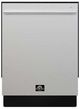FORNO® Romano Espresso 24" Stainless Steel Top Control Built In Dishwasher -0
