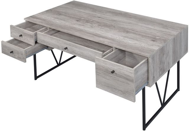 Coaster® Analiese Grey Driftwood Desk-2