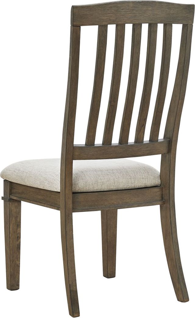 Signature Design by Ashley® Markenburg Beige/Brown Slat Back Dining Chair-2