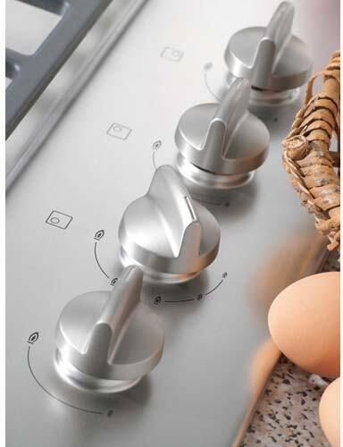 Miele 30" Stainless Steel Natural Gas Cooktop-2