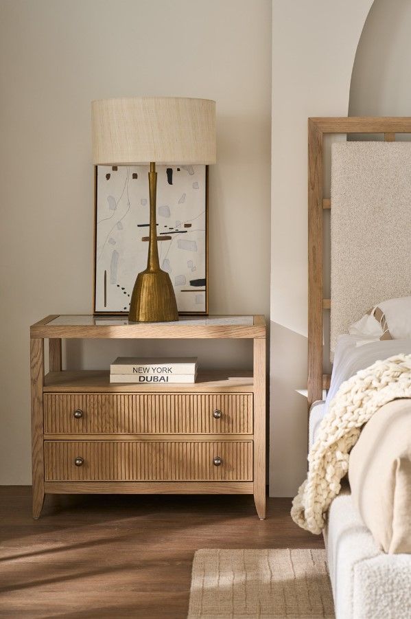 Universal Explore Home™ Avaline Carmen Skylar 2-Drawer Nightstand-1