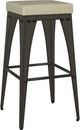 Amisco Customizable Upright Upholstered Backless Bar Stool-0