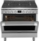 Frigidaire Professional® 36'' Smudge-Proof® Stainless Steel Pro Style Dual Fuel Range-4