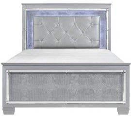 Mazin Furniture Allura Silver Full Bed-0