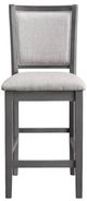 New Classic® Home Furnishings Amy 5-Piece Gray Counter Height Dining Set-4