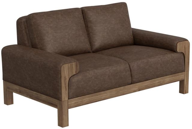 International Furniture Direct Sedona Brown Loveseat-0