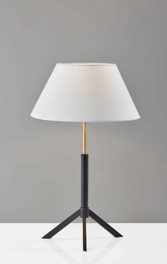 Adesso® Harvey Black Table Lamp-3