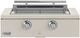 Caliber™ Rockwell 2-Burner Antique White Built-In Natural Gas Grill with Polished Chrome Hardware-0