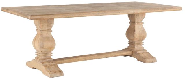 Home Trends & Design San Rafael Antique Oak Dining Table-0