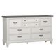 Liberty Furniture Allyson Park 3 Piece Wire-brushed King Panel Bedroom Set-1