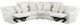 Catnapper® Majesty 3-Piece White Curved Power Reclining Sectional-1