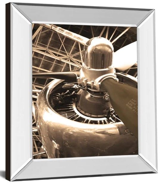 Classy Art Dc4 Aircraft by Danita Delimont Mirror Framed Wall Art-0