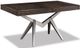 Handstone Customizable Laguna Metal Base 42x72 Dining Table with 2x12” Leaves-0
