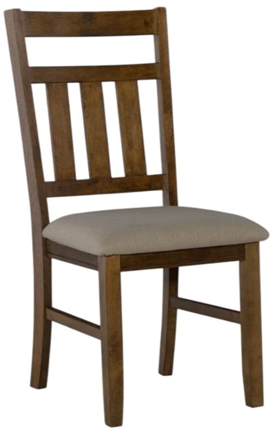 Powell® Turino Beige/Rustic Umber Side Chair-0