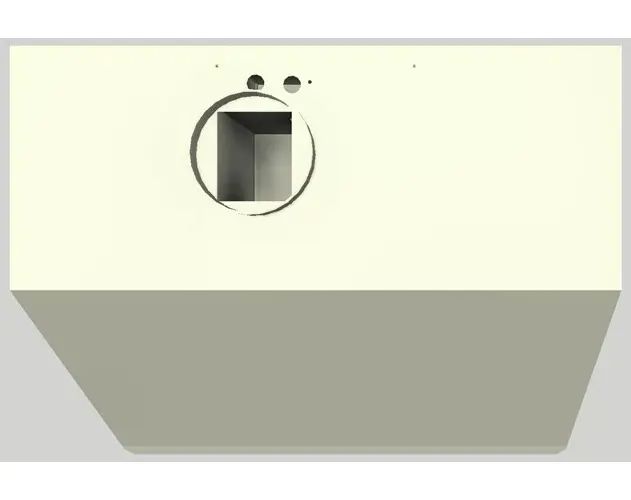 Vent-A-Hood® 36" Biscuit Wall Hood-1