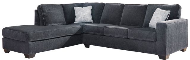 Signature Design by Ashley® Altari 2-Piece Slate Right Arm Facing Sectional-0