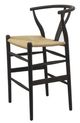 YHD Wishbone Black Barstool-1