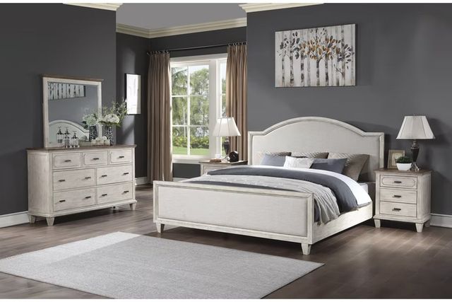 Flexsteel® Newport Two-Tone Queen Bed-2