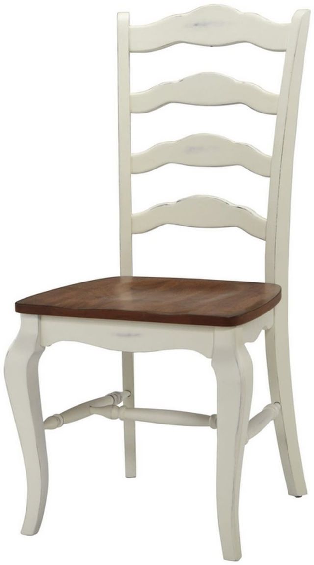 homestyles® French Countryside 2-Piece Off-White Dining Chairs-3