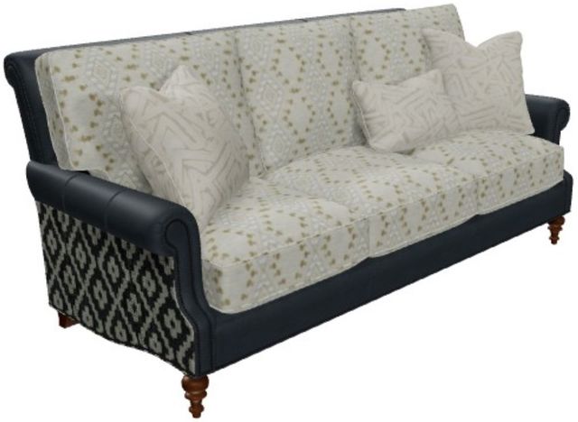 Craftmaster® Customizable Custom Blends 89" Sofa with Throw Pillows-2
