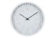 Monarch Specialties Inc. White 12" Wall Clock with White Numbers and 24-Hour Format-0