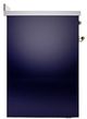 Ilve® Nostalgie II Noblesse 30'' Midnight Blue Pro Style Induction Range with Brass Trim-2