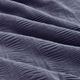 Olliix by INK+IVY Reeve Navy 50" x 60" Ruched Throw-2