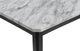 Crown Mark Pascal White Dining Table with Black Base-3