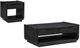 Coaster® Leandro 2-Piece Burnished Black Coffee and End Table Set-0