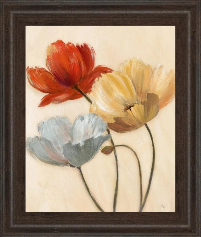 Classy Art Poppy Palette Il by Nan Wall Art-0