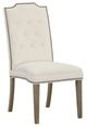 Fairfield® Customizable Entree Dining Empire Tall Back Armless Stack Chair with Mica Legs-0