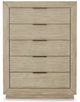 Millennium® by Ashley® Hennington Complex Bisque Chest-1