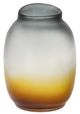A & B Home Normand Black/Orange/White Vase-0