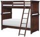 Legacy Kids Teen Canterbury Warm Cherry Twin over Twin Youth Bunk Bed-0