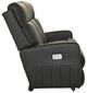 La-Z-Boy® Finley Onyx Leather Power Wall Reclining Sofa with Headrest and Lumbar-3