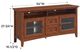 Whittier Wood® Furniture McKenzie Glazed Antique Cherry 54" Sound Bar Media Console-3