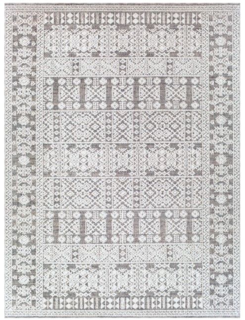 Surya Ariana Gray/White 4'x6' Area Rug-1