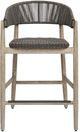 Uttermost® Dermott Cerused Wheat Wooden Outdoor Counter Stool-3