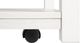 Crown Mark Dakota Brown Coffee Table with White Base-4