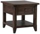 Liberty Furniture Paradise Valley Saddle Brown End Table-0