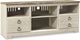 Signature Design by Ashley® Willowton 3-Piece Whitewash Entertainment Center with Glass Shelves-1