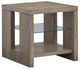 Magnussen Home® Cypress Spiced Brown Rectangular End Table-0