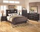 Ashley® Kira Almost Black Queen Storage Headboard-2
